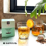 【samova 歐洲時尚茶飲】藻華綠博士茶/南非國寶茶/Scuba Garden 潛遊花園(Space三角立體茶包10入)