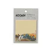 【日本HIGHTIDE】MOOMIN 姆明谷透明便利貼 ‧ 姆明谷的風景