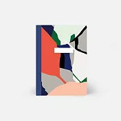 PAPIER TIGRE / A5筆記本-繽紛葉片