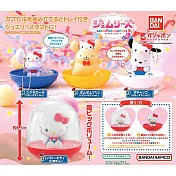 【日本正版授權】全套4款 三麗鷗 飾品收納盒 P9 HelloKitty 50週年 扭蛋/轉蛋 106858