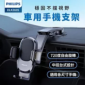 【Philips 飛利浦】汽車720度中控臺導航手機支架(DLK3605)