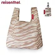 【reisenthel】-德國進口輕量摺疊收納 Mini迷你環保購物袋 動物紋新系列 虎紋 拿鐵棕