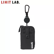 LIHIT LAB A-3203 環保系列卡片鑰匙包 黑色
