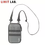 LIHIT LAB A-3205 環保系列多用途隨身包 淺灰色
