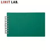 LIHIT LAB N-2670 網點活頁筆記本(MUTUAL) 深綠色