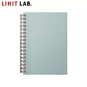 LIHIT LAB N-2671 A6網點活頁筆記本(MUTUAL) 淺藍色