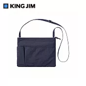 【KING JIM】EMILy隨身攜帶小包 A5  海軍藍