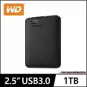 WD Elements 1TB 2.5吋行動硬碟 公司貨