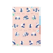 MIDORI 3層資料夾A5- 熊貓