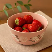 【日本Minoru】Plantaree花樁 陶瓷餐碗480ml ‧ 櫻粉