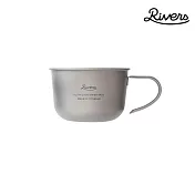 RIVERS / ULTRA LIGHT 鈦金屬把手露營杯 (M) 320ml 鈦色