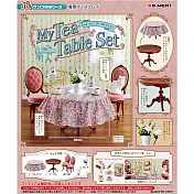 RE-MENT ぷちサンプル系列 My Tea Table Set午茶桌椅組 單入傢俱組