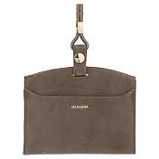 【日本Mark’s】Velessera 質感素色證件夾 ‧ 灰褐色