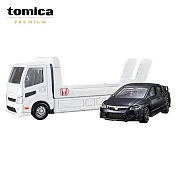 【日本正版授權】TOMICA PREMIUM 本田 CIVIC TYPE R FD2 Honda 喜美 運輸車 多美小汽車
