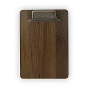 【ABEL】GORGEOUS-GIZMO闊居A5木紋板夾 (胡桃+古銅夾)