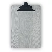 【ABEL】GORGEOUS-GIZMO闊居A4木紋板夾 (白橡+霧黑夾)