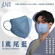 郡昱Junyu 成人立體醫療口罩(多色可選) 鳶尾藍