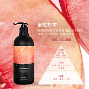 【BANANAL】韓國胺基酸香氛洗髮精500ml- 蜜桃杉木