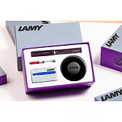 LAMY 鋼筆 / SAFARI狩獵者系列 限量色20周年紀念款(鋼筆墨水禮盒) - 筆尖-M 黑莓紫羅蘭