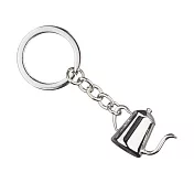 【日本青芳製作所】不鏽鋼 萬用鑰匙圈吊飾 ‧ 茶壺