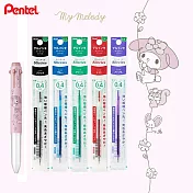 (1筆5芯)PENTEL 限量 i+三麗鷗 五色筆  美樂蒂