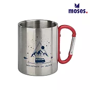 【德國Moses】旅行癖-露營登山杯 (紅耳扣)