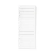 【MUJI 無印良品】便利貼(待辦事項.側邊黏貼式).30張