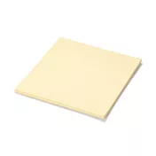 【MUJI 無印良品】便利貼(5mm方眼) /150×150.黃.50張