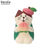 【DECOLE】 concombre 小小的桃子樹下  吃整個桃子貓貓