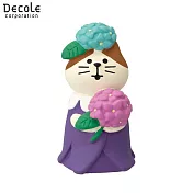 【DECOLE】concombre 梅雨季美麗Rainy Day 花貓貓 繡球花