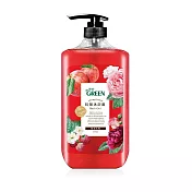 綠的GREEN 抗菌沐浴露1000ml 蘋果玫瑰