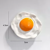 【Ma-Club】美式復古 Diy 超酷冰箱貼 煎蛋(含磁鐵)
