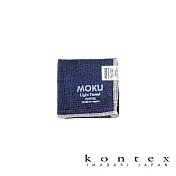 【日本愛媛 KONTEX】MOKU超速乾輕薄吸水小方巾 (深海藍) | 鈴木太太公司貨