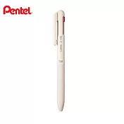 PENTEL Calme 靜暮三色輕油筆  0.35米色桿