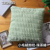 TROMSO娜莉巴黎小毛絨小兔毛抱枕 抹茶綠