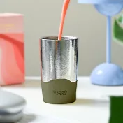 【TiKOBO】純鈦雙層真空 蛋形杯 480ml  焙茶綠