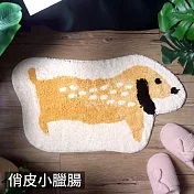 TROMSO加洲雪毛尼吸水地墊-可愛系列 俏皮小臘腸