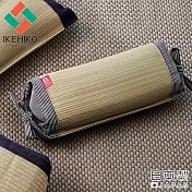 【日本池彥IKEHIKO】日本製藺草蓆清涼除臭三角枕頭30×15CM-深灰色款