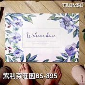TROMSO科技絨舒柔吸水地墊 紫利芬莊園BS-895