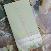 【Meow Illustration】手工活版線裝長型筆記本(點陣內頁) - H.快樂