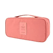 【EZlife】多層便攜旅遊收納包 粉色