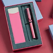LAMY 鋼筆 / AL-STAR單入雙色筆套禮盒 限量 筆尖-EF - fiery 火紅色