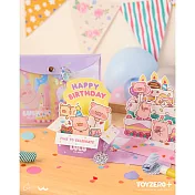 罐頭豬LuLu 生日系列 生日卡片 (慶祝款)