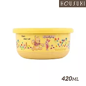 【HOUSUXI舒希】迪士尼小熊維尼系列-不鏽鋼雙層隔熱碗-420ml-A2