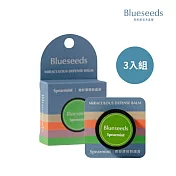 【Blueseeds】萬用精油膏6gx3入 薄荷精油膏