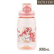 【HOUSUXI舒希】迪士尼小美人魚系列-Tritan彈蓋水瓶550ml-A2