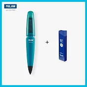 MILAN CAPSULE繽紛果凍自動鉛筆+0.7mm筆芯2B 湖水藍