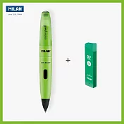 MILAN COMPACT繽紛果凍自動鉛筆_側壓式+0.9mm筆芯2B 清翠綠