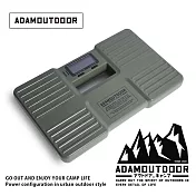 ADAMOUTDOOR｜迷你隨攜體重計 (ADPS-M100) 軍用綠
