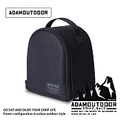 ADAMOUTDOOR｜ 陶瓷電暖器收納包 曜石黑